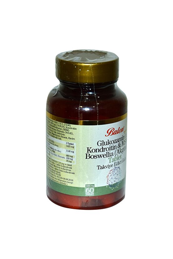 Glukozamin Kondroitin Msm Boswellia 60 Tablet