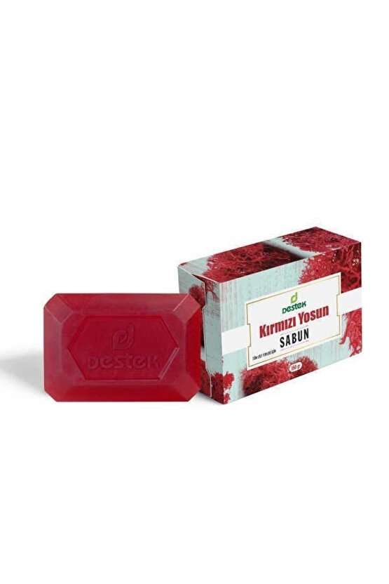 Sabun Seti kırmızı Yosun - Egzotik -turunçgil 150 Gr X 3