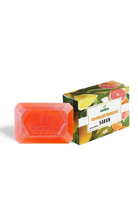 Sabun Seti kırmızı Yosun - Egzotik -turunçgil 150 Gr X 3