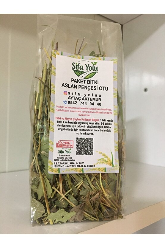 Neşe Natural Aslan Pençesi(testere Dişli) Otu 25 Gr