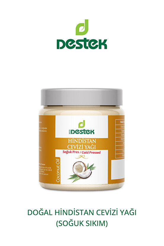 Hindistan Cevizi 300 ml Yağı (SOĞUK SIKIM)