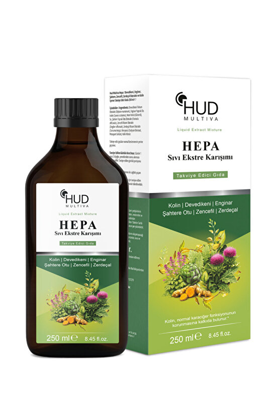 Hepa Sıvı Ekstre Karışımı 250 Ml