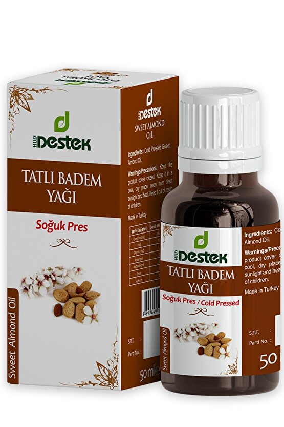 Tatlı Badem Yağı 50 ml (2 Adet)
