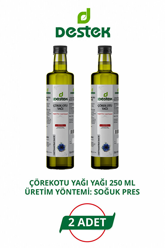 Çörekotu (çörek Otu) Yağı 250 ml 2 Adet