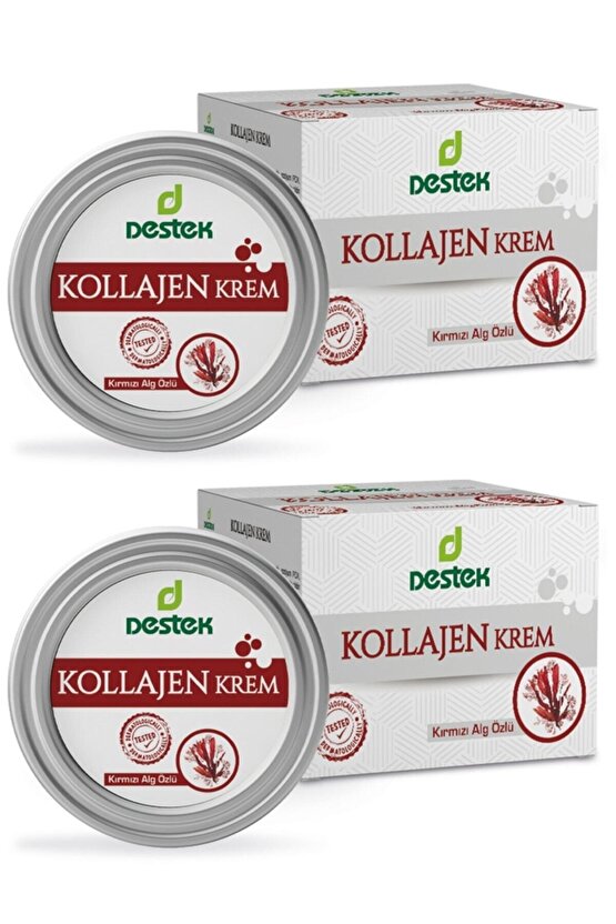 Kollajen Krem 50 Ml X2 Adet (kırmızı Yosun Özlü)