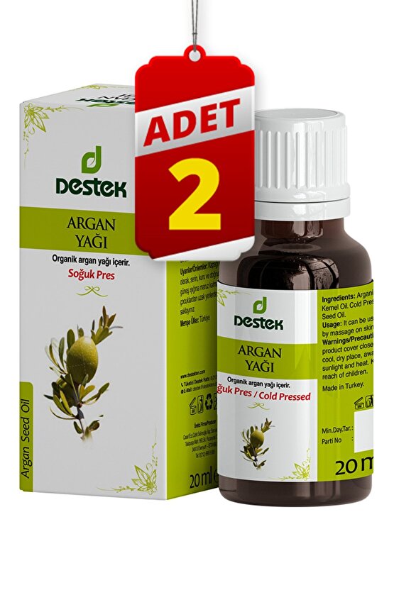 Argan Yağı 20 Ml (2 Adet)