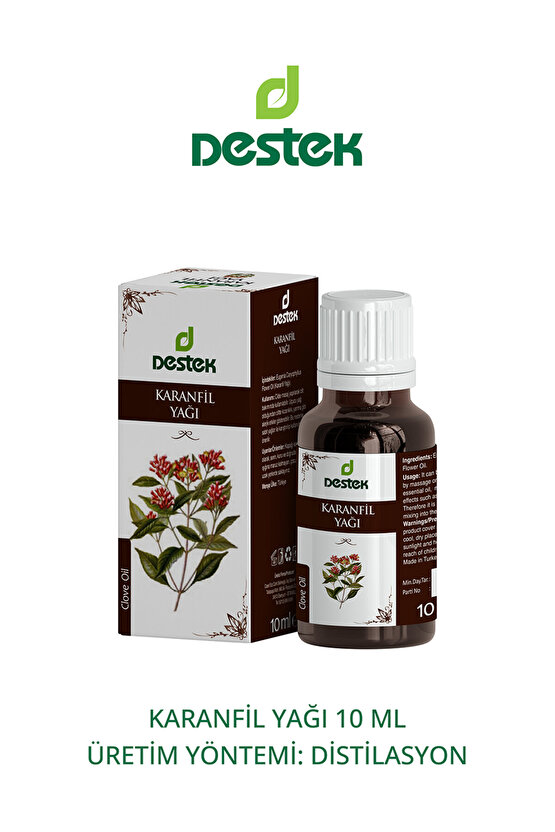 Karanfil Yağı Distile 10 ml