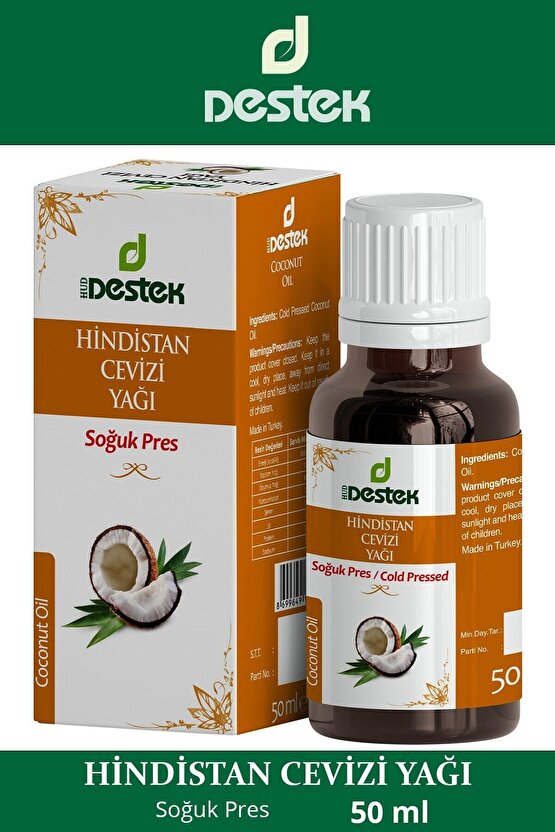 Hindistan Cevizi Yağı (soğuk Pres) 50 ml