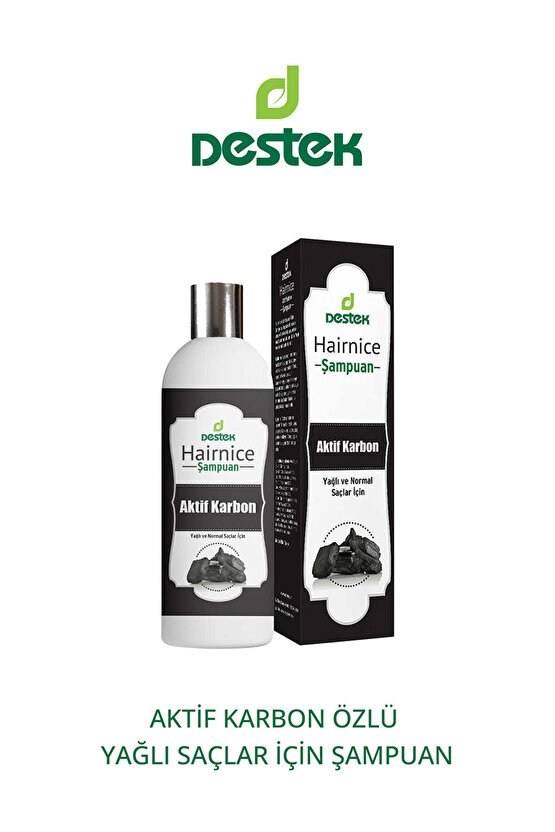 Hairnice Aktif Karbon Şampuan 330 ml