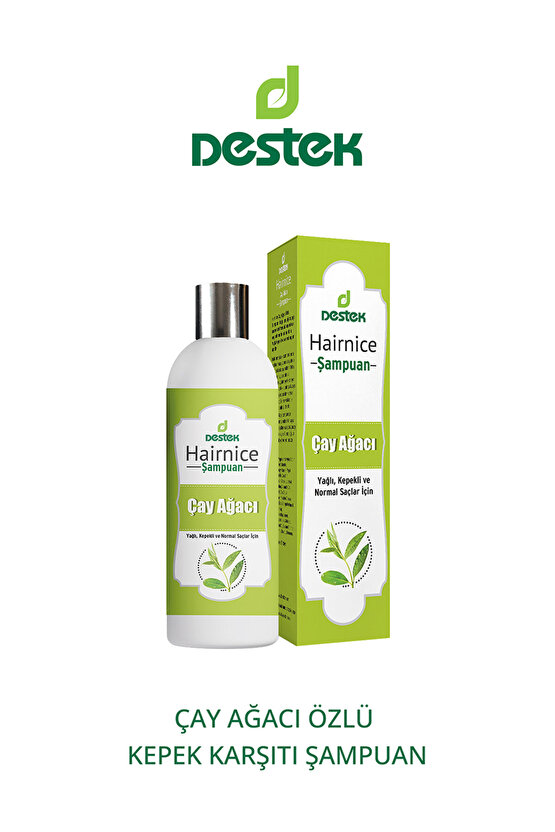 Destek Çay Ağacı Şampuan 330 ml
