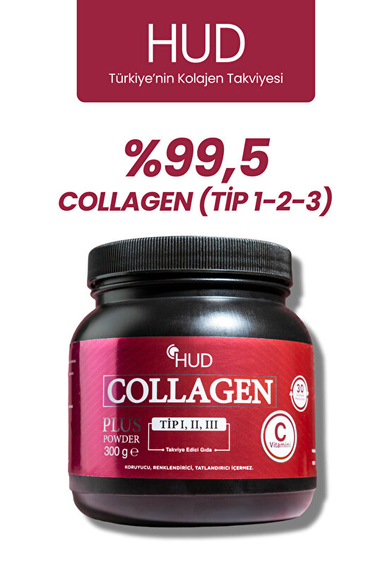 Collagen Plus Powder 300 G - Toz Kolajen