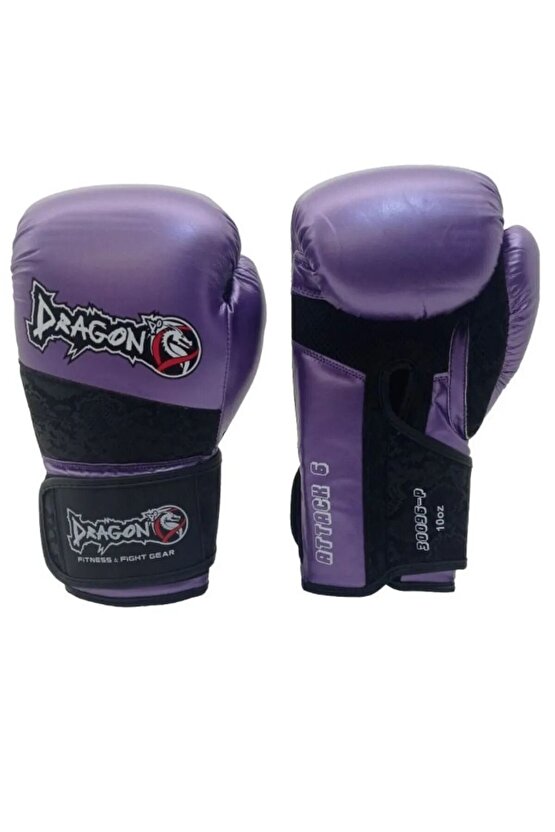 Attack Boks Eldiveni ve Boks Bandaj 2 li Set Kick Boks Muaythai Boks Eldiveni