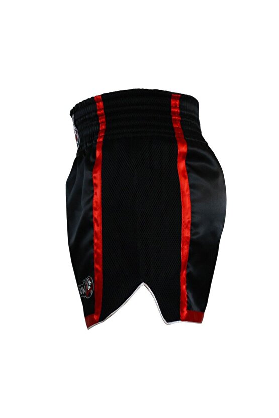 MT3092 Muay Thai Kick Boks Şortu Dijital Baskılı Siyah Şort