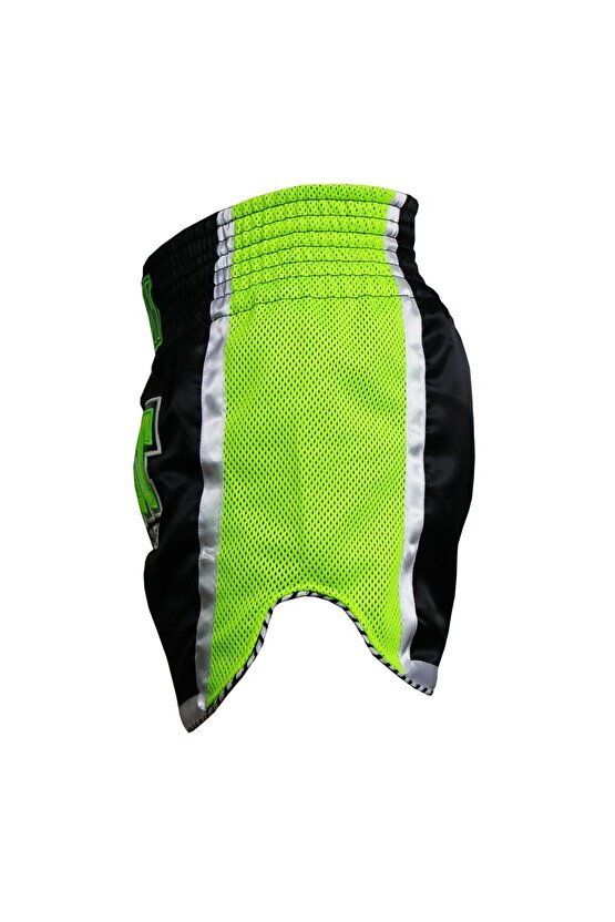 MT3110 Muat Thai Şortu Nakışlı Kick Boks Şortu