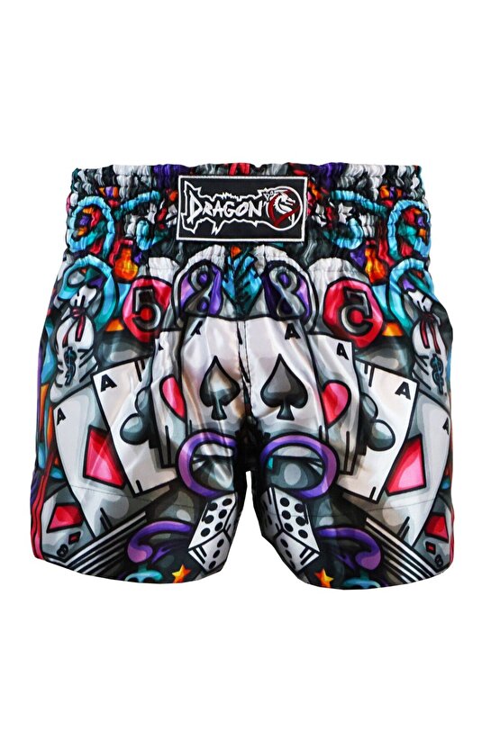 MT3042 Muay Thai Kick Boks Şortu Dijital Baskılı Şort