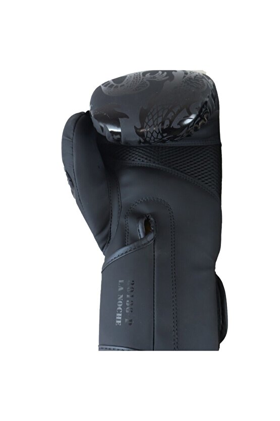 La Noche Boks Eldiveni Seti Kick Boks Muay Thai Eldiveni ve 3,5 Mt Elite Elastik Bandaj ve Dişlik 3 lü Set