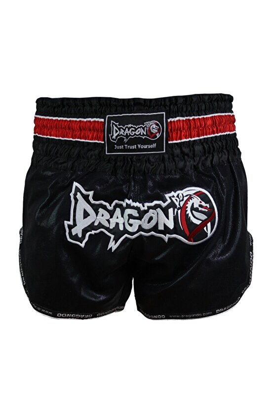 MT3077 Muaythai Şortu - Kick Boks Şortu Siyah