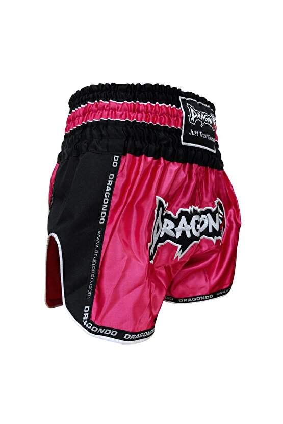 MT3075 Retro NEO Kick Boks Şortu Muay Thai Şort Pembe