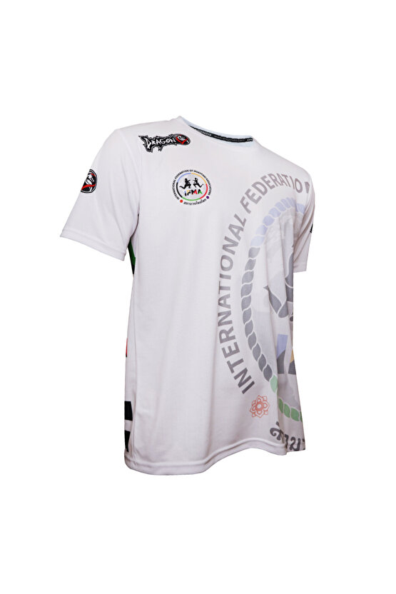 TX8591 IFMA Muaythai Tişört IFMA Dijital Basklı Muay Thai Tişört