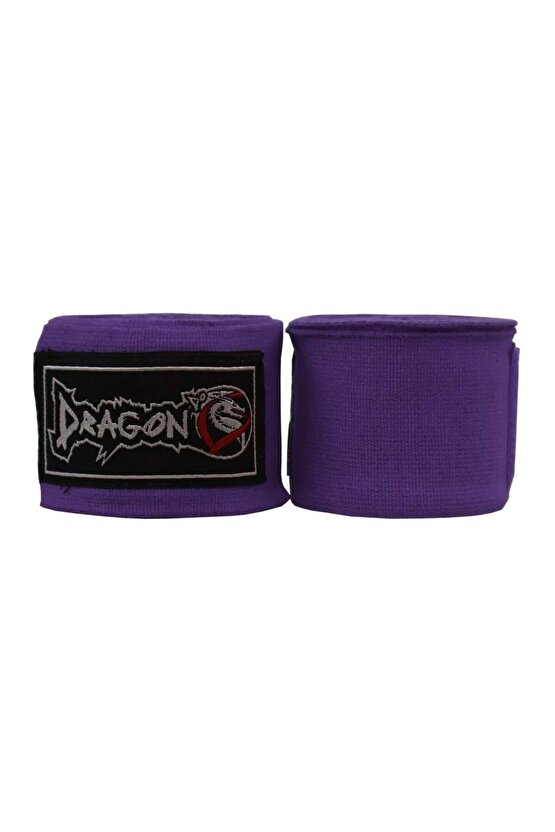 Dragon Mor Boks ve Kick Box Muaythai Bandajı 3,5 Metre Sargı Bandaj Elite