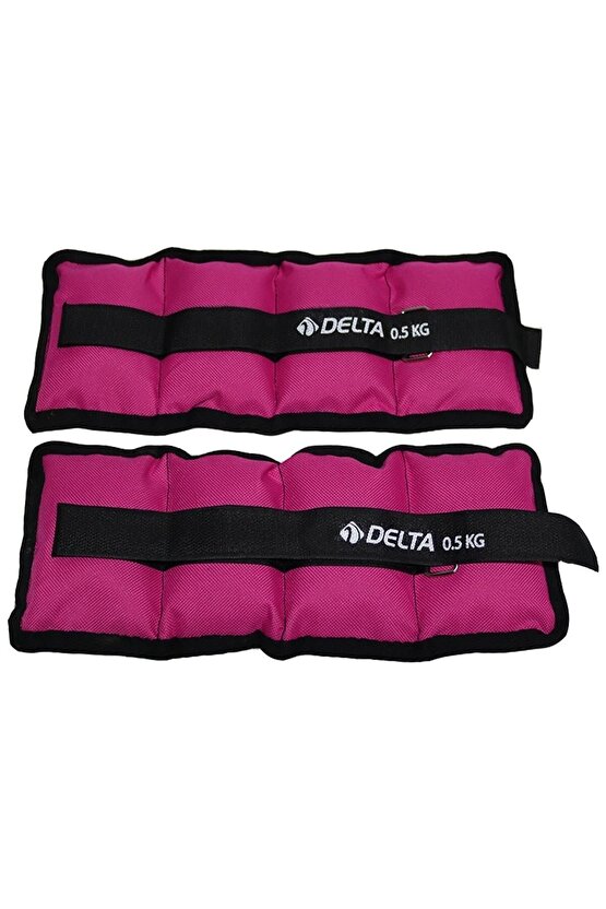 0,5 Kg x 2 Adet Toplam 1 Kg El Ayak Bilek Kas Güçlendirici Ağırlık Seti Kum Ağırlık Torbası