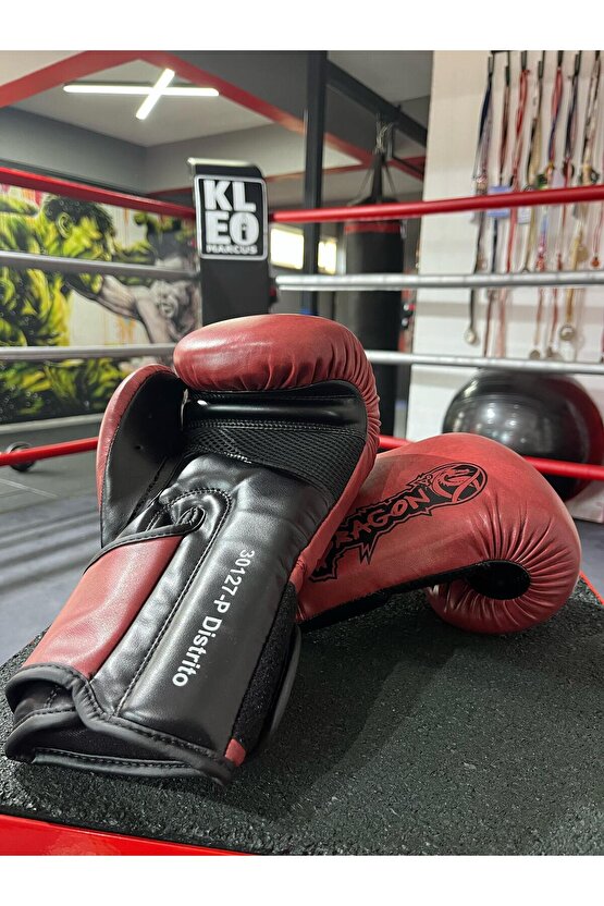 Drgon Distrito Boks Eldiveni, Muay Thai Boxing Gloves Kick Boks Wushu