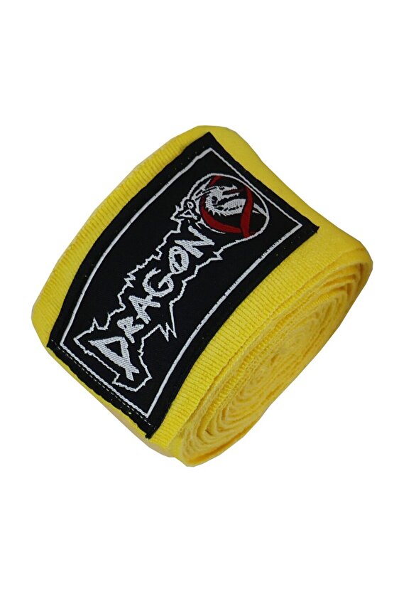 83822 Elite Elastik 5 metre Bandaj Sarı Boks Bandajı