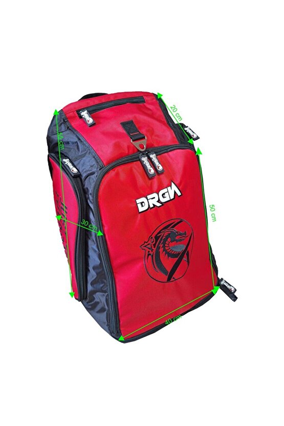 DRGN MBag25 Multimodal Sırt Çantası Kırmızı Çok Fonksiyonlu Sırt Çantası