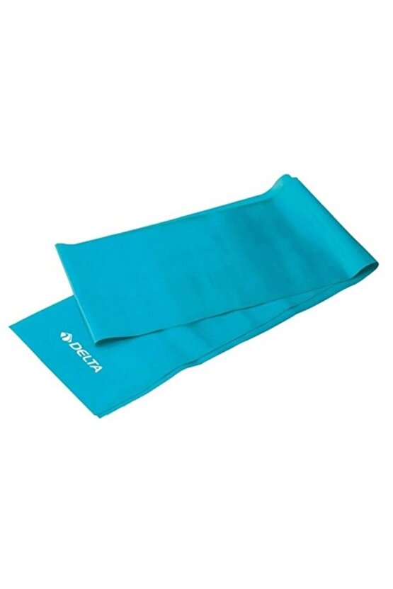 Pilates Bandı Orta Sert 120 x 15 cm Egzersiz Direnç Lastiği (Uç Kısmı Açık)