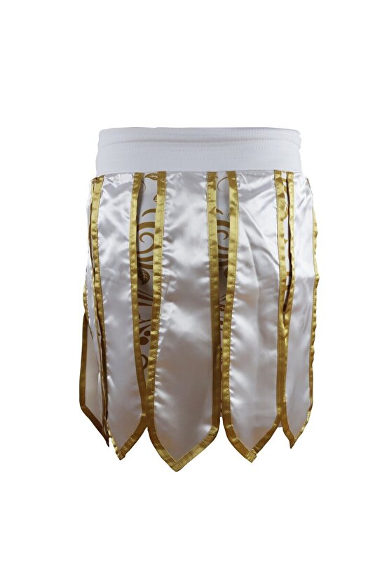 MT3031 Muay Thai Kick Boks Şortu Taytlı Püsküllü Şort