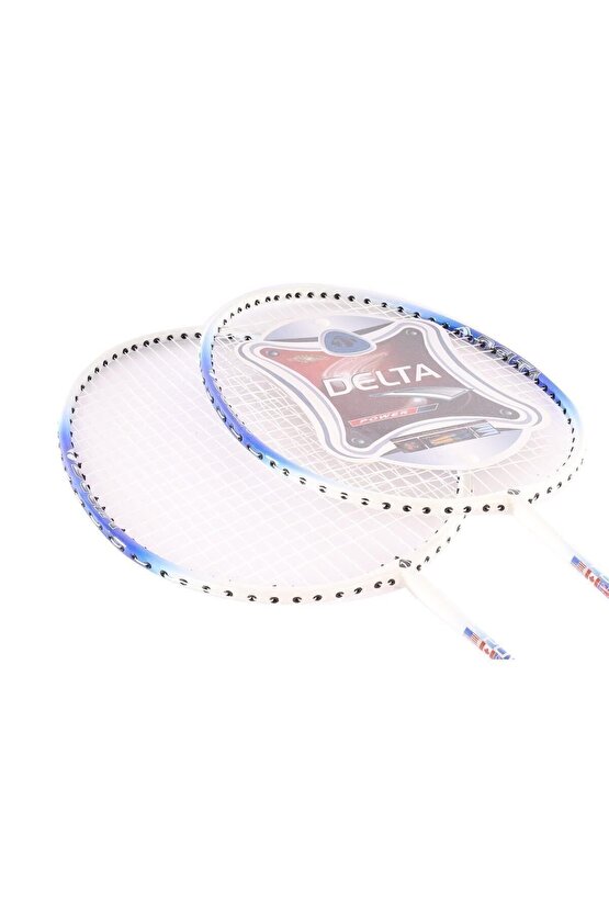 Tek Parça Halinde Üretim 2 Adet Dura-Strong Badminton Raketi Ve Deluxe Badminton Çantası Seti
