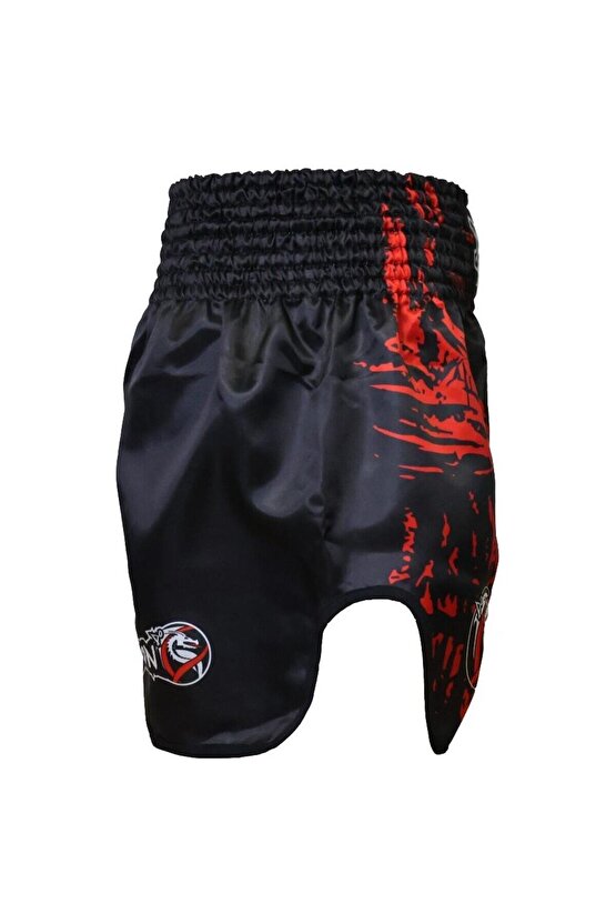 Dragon Sporcu Dişliği ve Mt3012 Muay Thai Şortu 2 li Set Dijital Baskılı Muay Thai Şortu