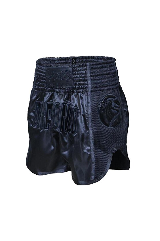Dragon Muaythai ve Kick Boks Şortu,  Profesyonel Sporcu Dişliği 2 li Set  Muay Thai Mt3030