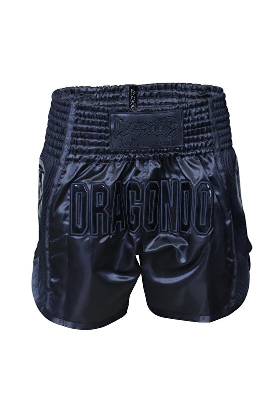Dragon Muaythai ve Kick Boks Şortu,  Profesyonel Sporcu Dişliği 2 li Set  Muay Thai Mt3030