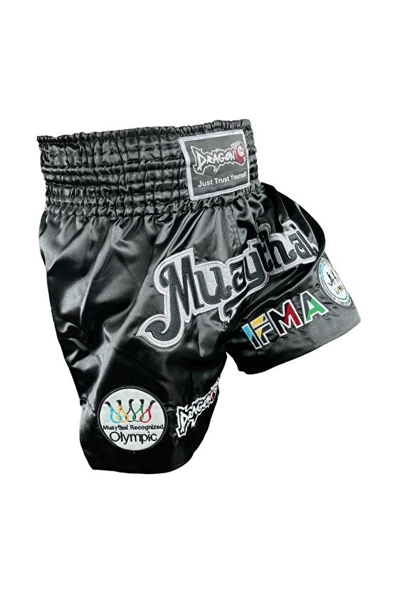 Dragon Muay Thai İfma Tişört ve Şort Takımı Muaythai 2 li Set