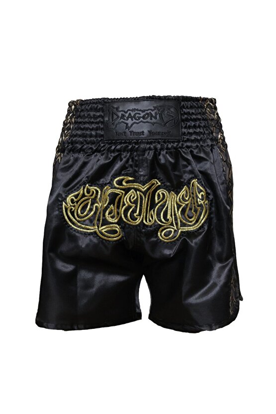 MT3028 Nakışlı Muaythai Şortu Muay Thai Antrenman Şortu