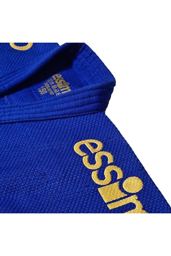 IJF Onaylı Gold Judo Elbisesi Mavi Judogi