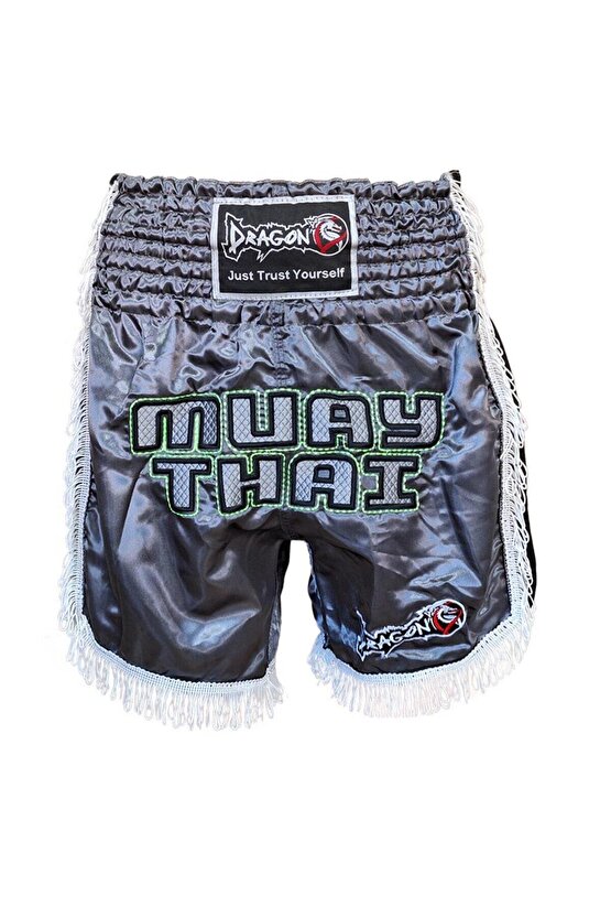 MT3020 Muay Thai Apache Şort Püsküllü Şort Püsküllü Muay Thai Şort