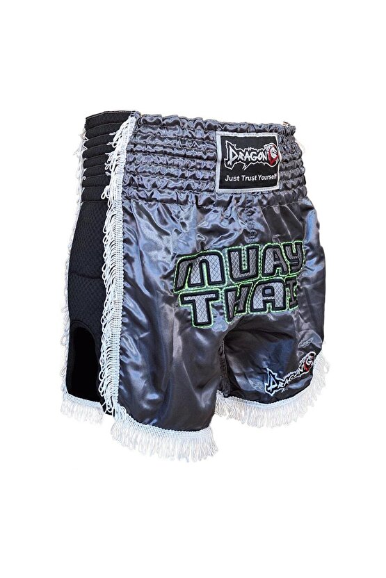 MT3020 Muay Thai Apache Şort Püsküllü Şort Püsküllü Muay Thai Şort