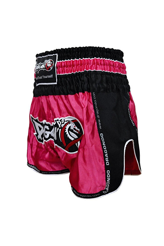 Mt3075 Retro Muay Thai Antrenman Şortu Pembe