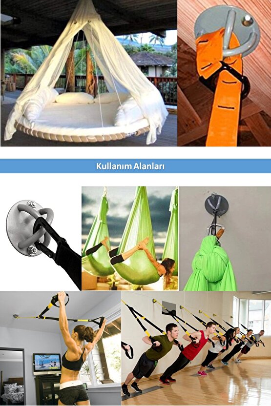 Trx Kum Torbası, Hamak, Air Yoga, 4d Pro, Duvar, Tavan Askı Aparatı