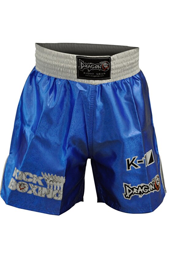 Mavi Kick Boks Şortu