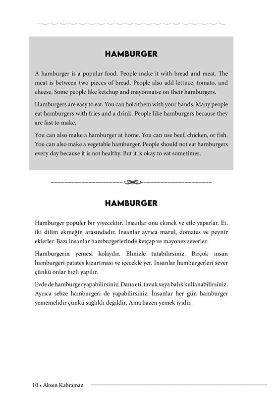 50 Basic Reading Passages  Aksen Kahraman  İkinci Adam Yayınları  9786253735586