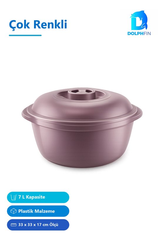 Hamur Leğeni 0 No 7 L Çok Renkli