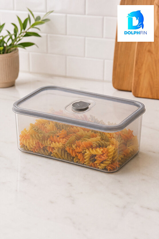 Mikro Saklama Kabı 3500 ml Çok Renkli Plastik