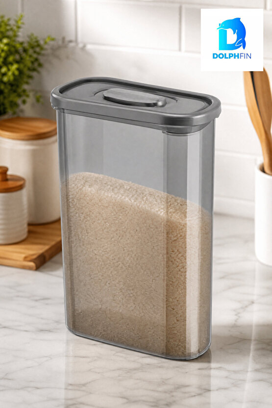Mikro Saklama Kabı 2000 ml Çok Renkli Plastik