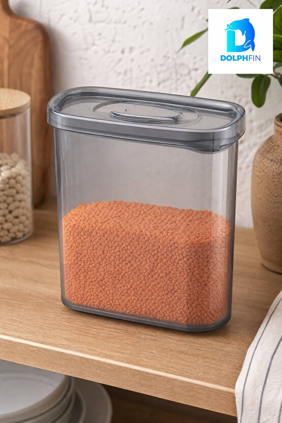 Mikro Saklama Kabı 1500 ml Çok Renkli 17 x 8,5 x 15 cm