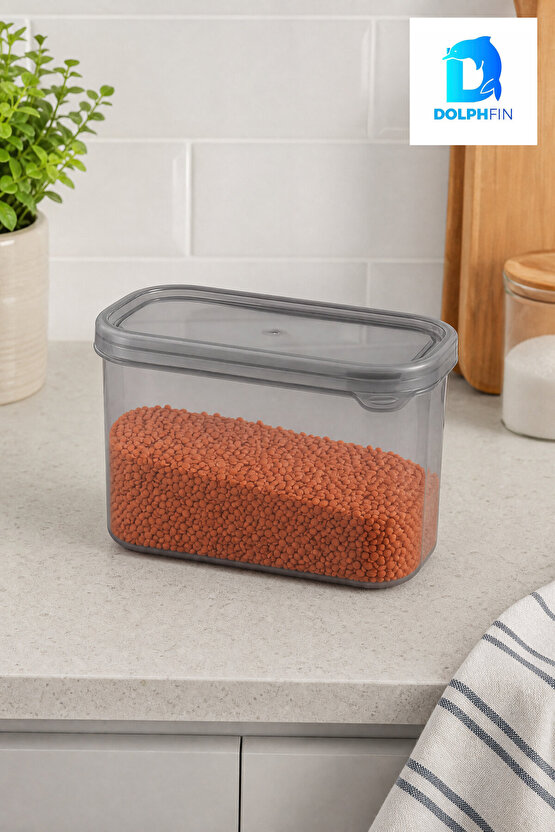 Saklama Kabı 1000 ml Çok Renkli Plastik
