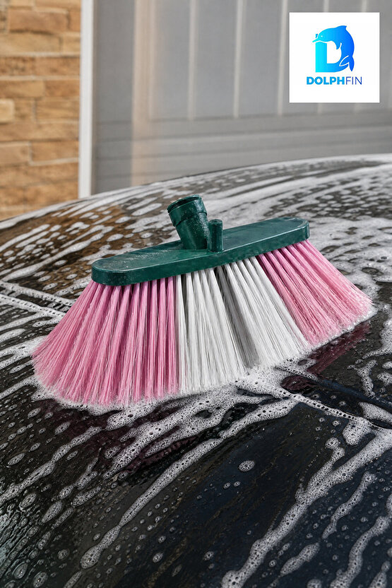 Oto Yıkama Fırçası 17 cm Çok Renkli Plastik