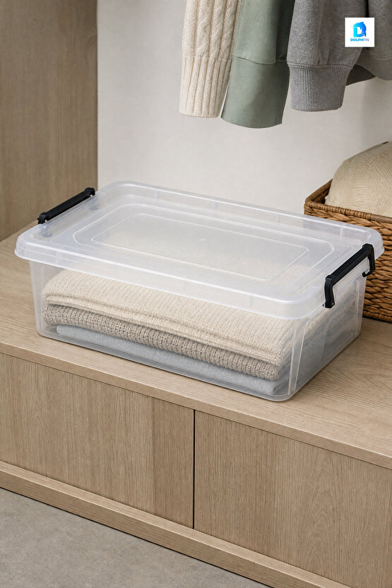 Midi Box Saklama Kabı No 6 12 L Plastik